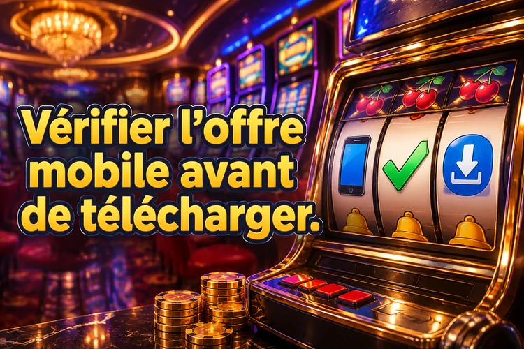 Vérifier l’offre mobile avant de télécharger