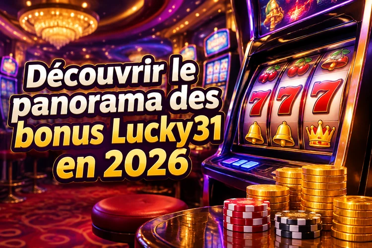 Découvrir le panorama des bonus Lucky31 en 2026