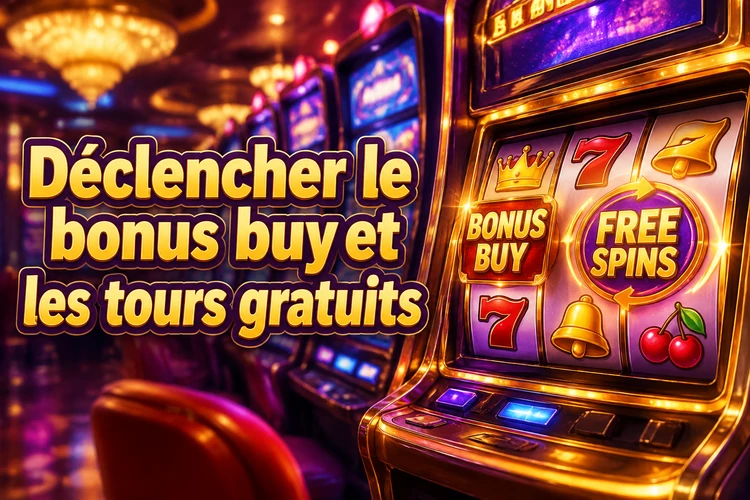 Déclencher le bonus buy et les tours gratuits