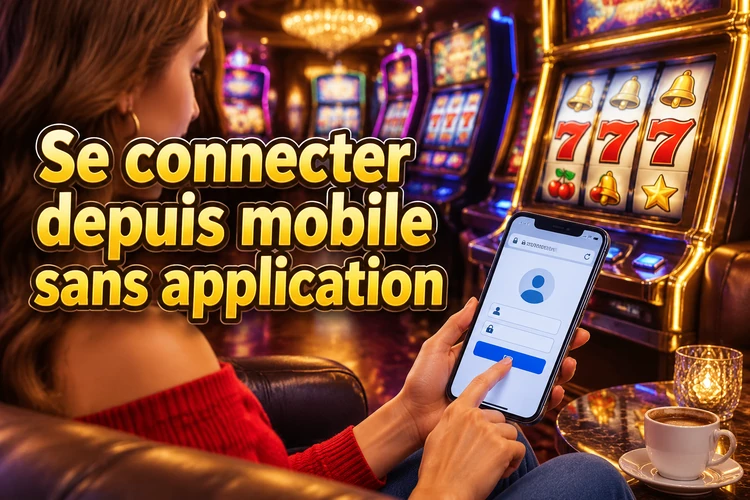 Se connecter depuis mobile sans application